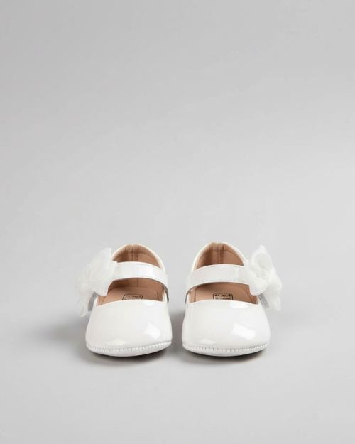 Baby Patent Bow Strap Shoes