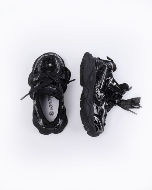 Kids' Chunky Sequin Fashion Sneakers