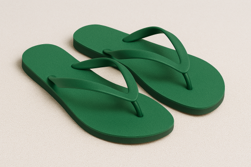 Basic Slippers-34-Green