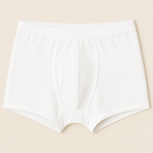 plain Boxer-White-S