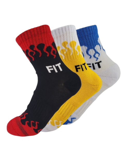 Pack Of 3 Short Socks Liner Heel and Toe Casual Style