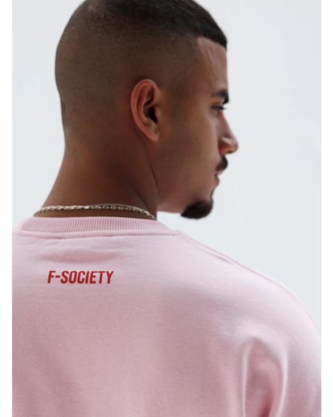 Men’s Pink Graphic Sweatshirt