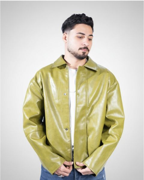 Urban Box Fit Leather Jacket