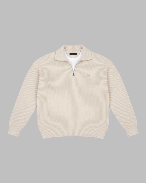 Minimal Quarter Zip Pullover