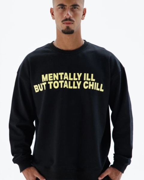 Men’s Black Graphic Sweatshirt