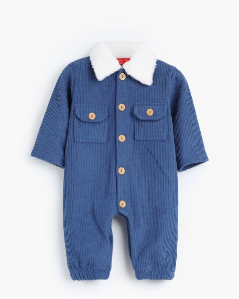 سالوبيت قصير سادة بأكمام طويلة للأولاد من جونيور، عبوة من قطعة واحدة