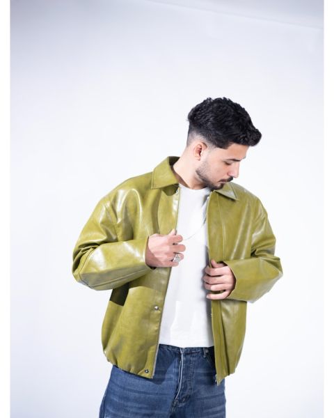 Urban Box Fit Leather Jacket