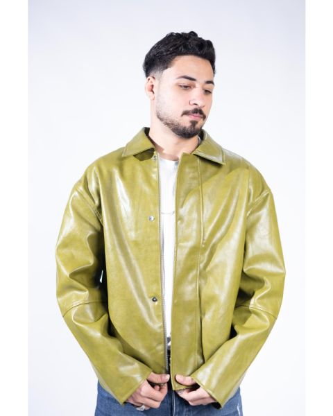 Urban Box Fit Leather Jacket