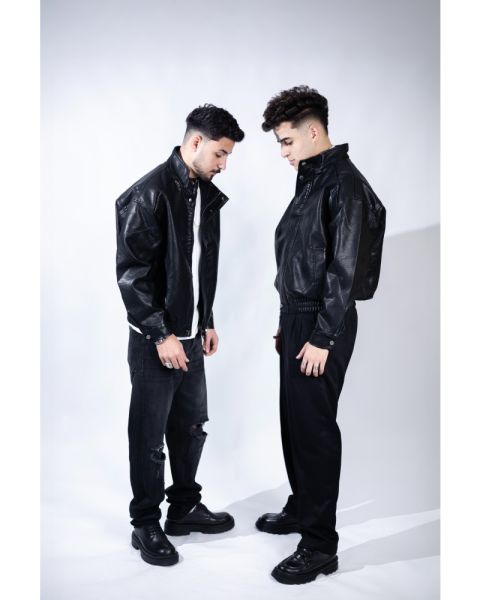 Urban Box Fit Leather Jacket
