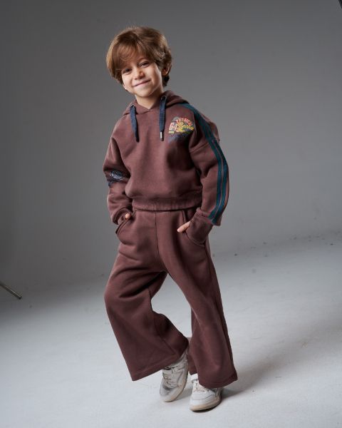 Kids Graphic Hoodie & Pants Set