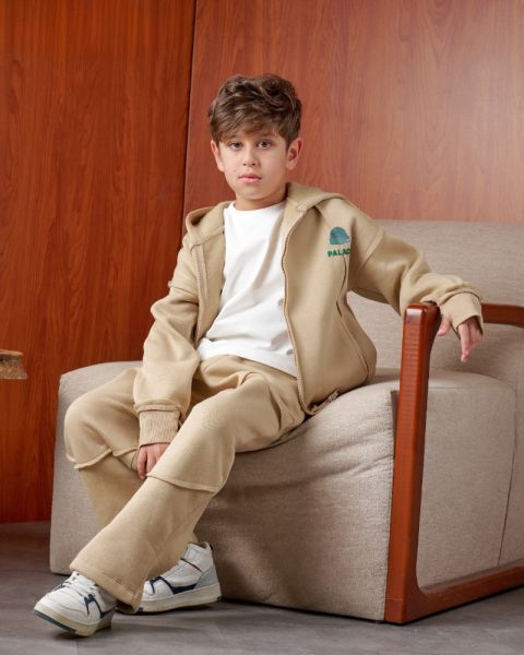 Oversized Tracksuit Beige