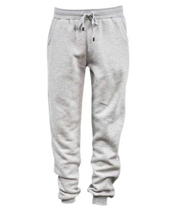 Plain Sports Pants for Kids Grey