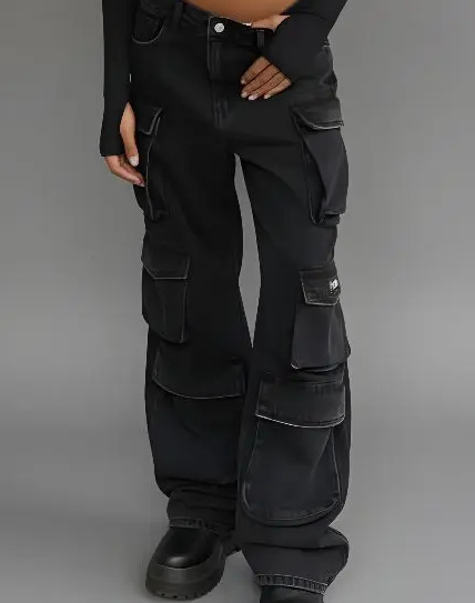 Black Cargo Pants